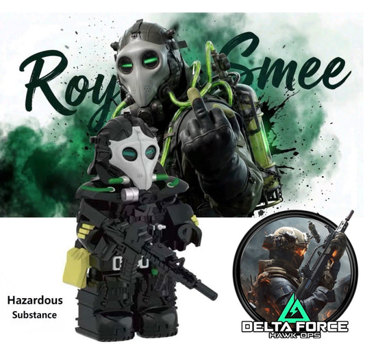 ♥️♥️MINIFIGURE VIDEO GAMES DELTA FORCE UNIVERS: HAZARDOUS SUBTANCE ♥️♥️custom