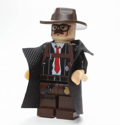 MINIFIGURE VINTAGE DC UNIVERS : COMMISSAIRE JAMES GORDON (2017)custom