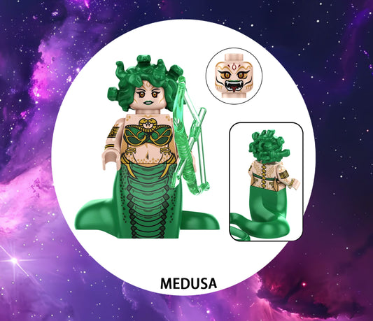 ♥️♥️♥️MINIFIGURE LES DIEUX UNIVERS: MÉDUSA ♥️♥️♥️custom