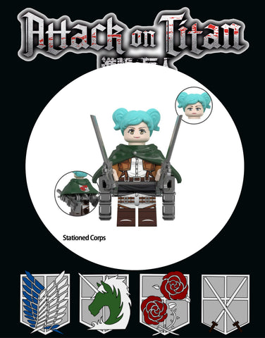 MINIFIGURE ATTACK ON TITAN : STATIONED CORPS Custom