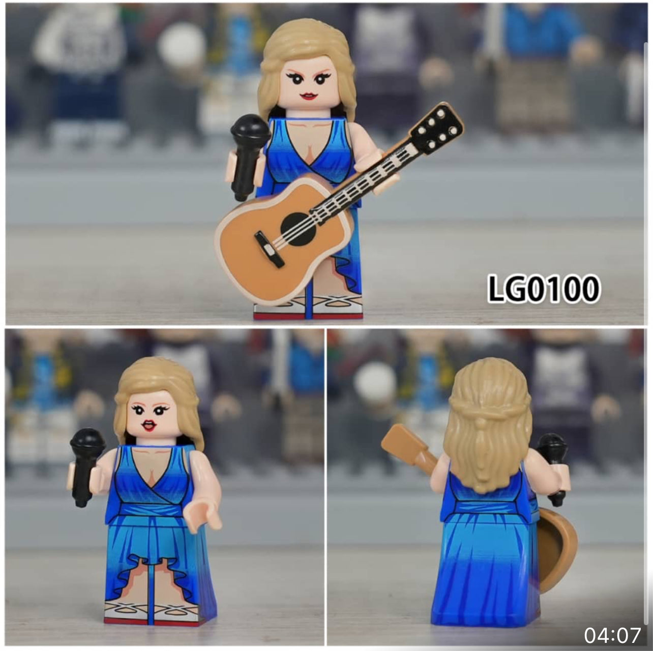 ♥️♥️♥️MINIFIGURE TAYLOR SWIFT ♥️♥️♥️Custom