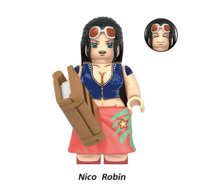 PREVENTE ♥️♥️MINIFIGURE ONE PEACE: NICO ROBIN ♥️♥️custom disponibilité fin Octobre 2024