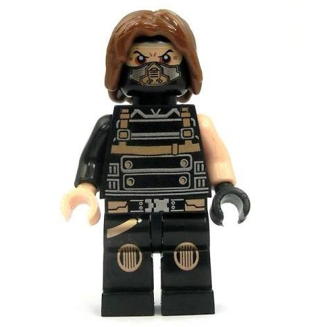 INTROUVABLE MINIFIGURE MARVEL UNIVERS DE 2014: WINTER SOLDIER custom ⚠️Derniers articles en stock⚠️