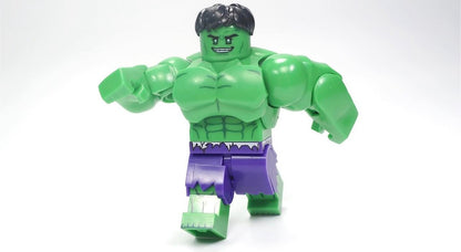 ♥️♥️♥️BIG MINIFIGURE MARVEL UNIVERS: COMIC HULK (B) ♥️♥️♥️custom