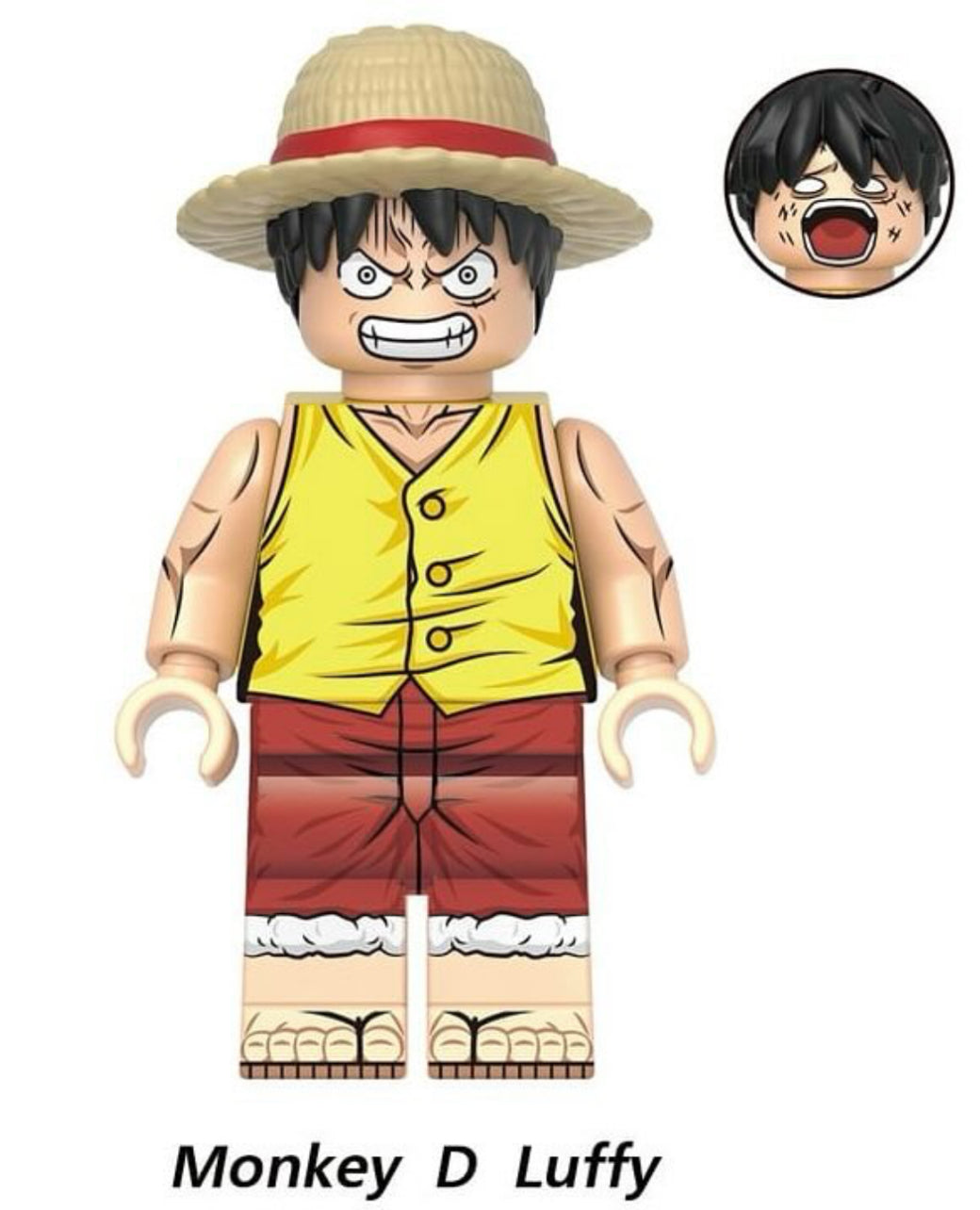 MINIFIGURE MONKEY D LUFFY custom