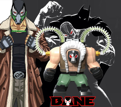 PREVENTE ♥️♥️♥️BIG MINIFIGURE DC UNIVERS: BANE ♥️♥️♥️custom Disponibilité fin juin 2026