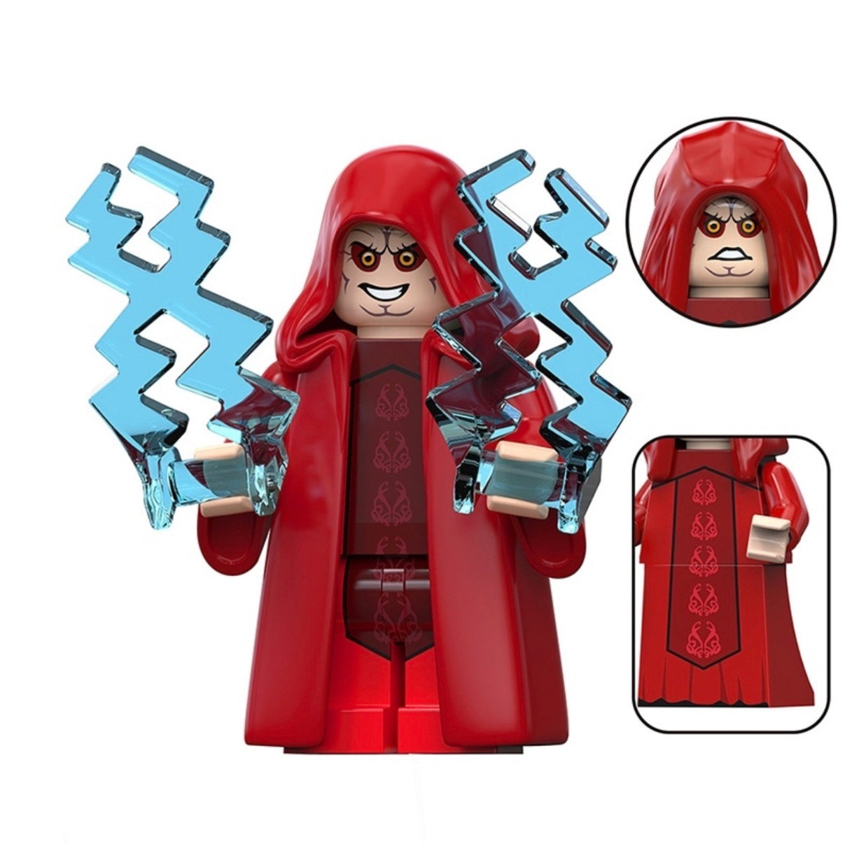 MINIFIGURE STAR WARS UNIVERS: EMPEREUR PALPATINE Custom