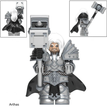 MINIFIGURE WORLD OF WARCRAFT UNIVERS: PRINCE ARTHAS MENETHIL custom