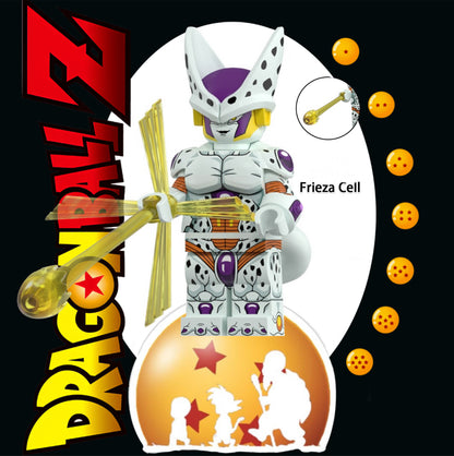PREVENTE MINIFIGURE DRAGON BALL Z UNIVERS: FRIEZA CELL Custom Disponibilité fin janvier 2026