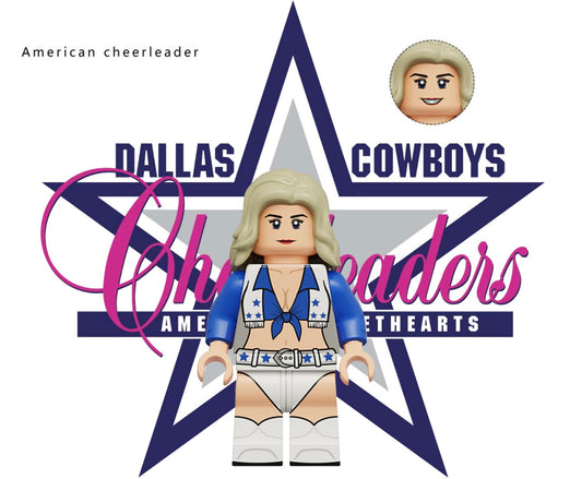 ⭐️⭐️MINIFIGURE SPORT UNIVERS: AMERICAN CHEERLEADER ⭐️⭐️Custom