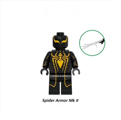 MINIFIGURE MARVEL UNIVERSE (SPIDERMAN): SPIDER ARMOR MK II Custom
