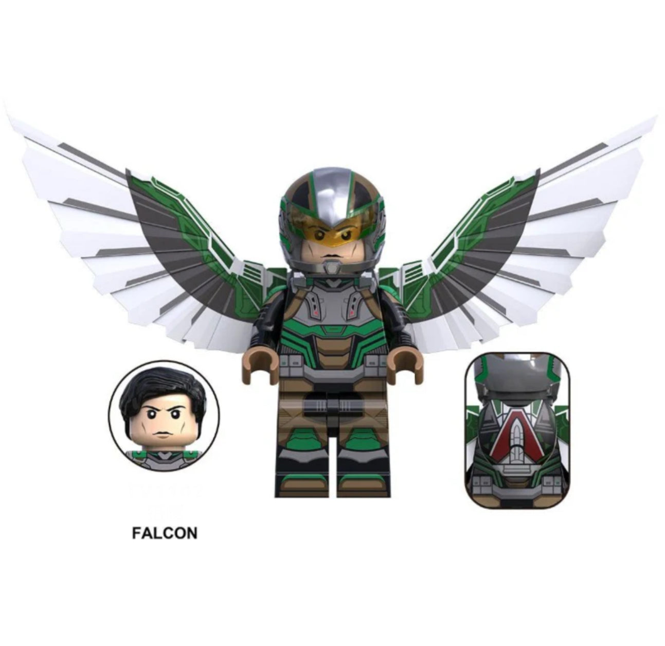 MINIFIGURE MARVEL UNIVERS: FALCON custom