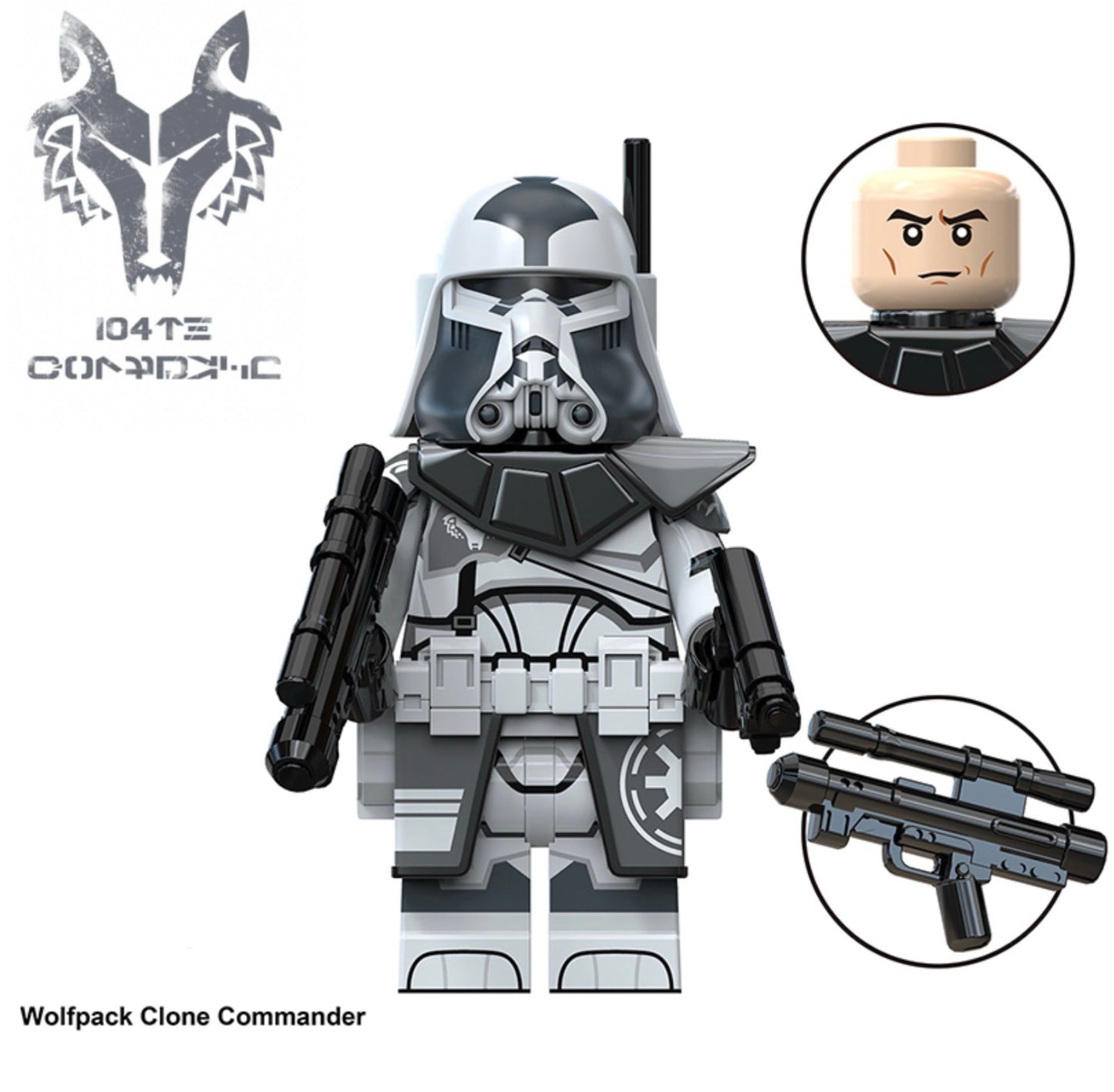 PREVENTE MINIFIGURE STAR WARS UNIVERS: 104th WOLFPACK CLONE TROOPER Custom Disponibilité mi-juin 2026