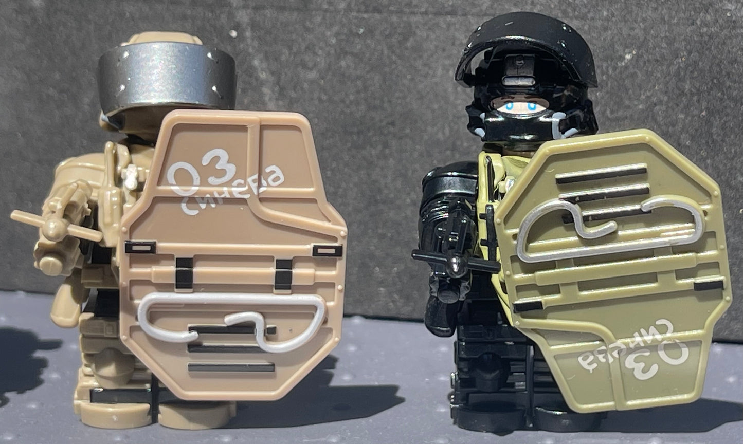 ♥️♥️MINIFIGURE VIDEO GAMES DELTA FORCE UNIVERS: CORRUPTED GOLDEN ROSE ♥️♥️custom