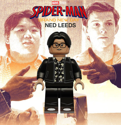 PREVENTE⭐️⭐️MINIFIGURE MARVEL UNIVERS: NED LEEDS ⭐️⭐️Custom Disponibilité novembre 2026