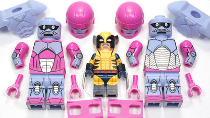 MINIFIGURE MARVEL UNIVERS: SENTINELLE (6cm de haut, version B)custom