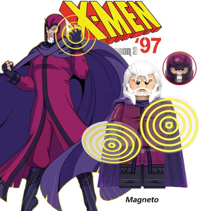 PREVENTE MINIFIGURE MARVEL UNIVERS: MAGNETO Custom Disponibilité Novembre 2026