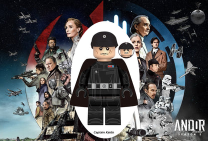 PREVENTE♥️♥️♥️ MINIFIGURE STAR WARS UNIVERS: CAPTAIN KAIDO (ANDOR SAISON 2)♥️♥️♥️custom Disponibilité Août 2025