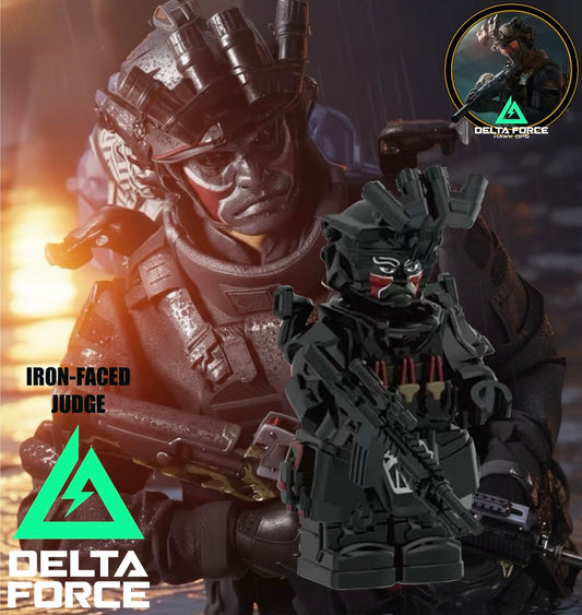 ♥️♥️MINIFIGURE VIDEO GAMES DELTA FORCE UNIVERS: IRON-FACED JUDGE ♥️♥️custom