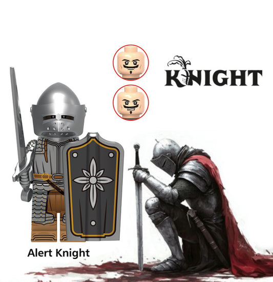 PREVENTE MINIFIGURE MÉDIÉVALE UNIVERS: ALERT KNIGHT Custom Disponibilité mi-décembre 2025