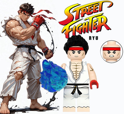 PREVENTE MINIFIGURE STREET FIGHTER: RYU Custom Disponibilité Octobre 2026