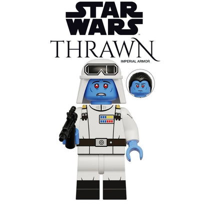 PREVENTE MINIFIGURE STAR WARS UNIVERS: GRAND ADMIRAL THRAWN CUSTOM Disponibilité mi-septembre 2026