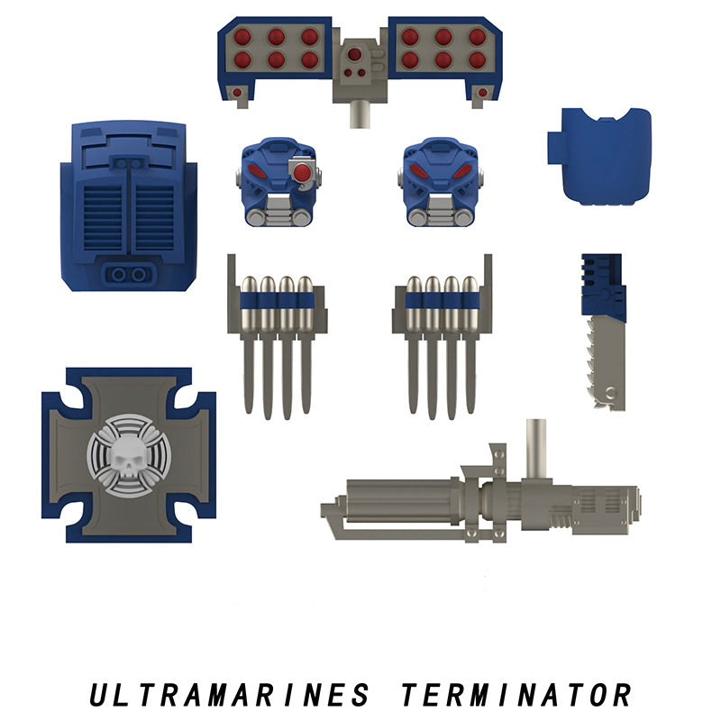 ⭐️⭐️⭐️MINIFIGURE WARHAMMER 40K UNIVERS: ULTRAMARINES TERMINATOR ⭐️⭐️⭐️custom