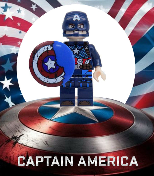 MINIFIGURE MARVEL UNIVERS: CAPTAIN AMERICA custom