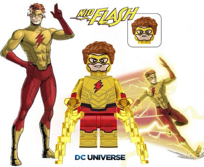 PREVENTE MINIFIGURE DC UNIVERS: KID FLASH Custom Disponibilité Octobre 2026