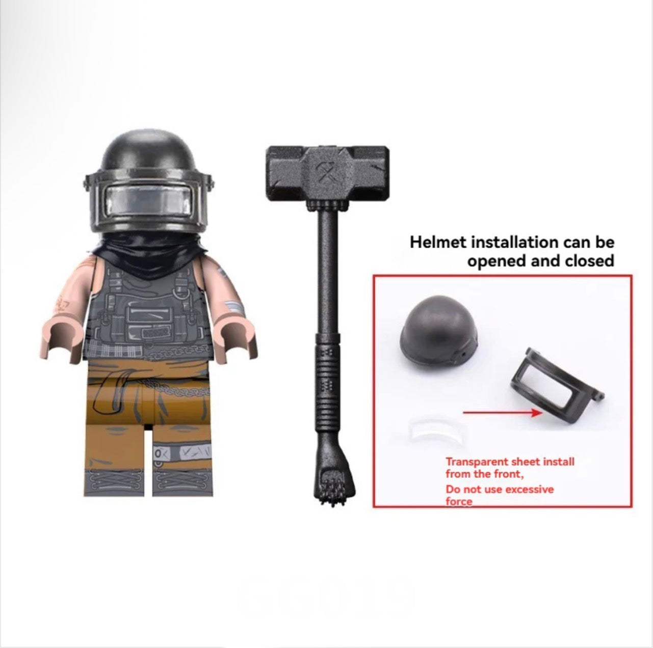 ♥️♥️MINIFIGURE VIDEO GAMES DELTA FORCE UNIVERS: OPERATOR ♥️♥️custom