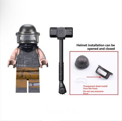 ♥️♥️MINIFIGURE VIDEO GAMES DELTA FORCE UNIVERS: OPERATOR ♥️♥️custom