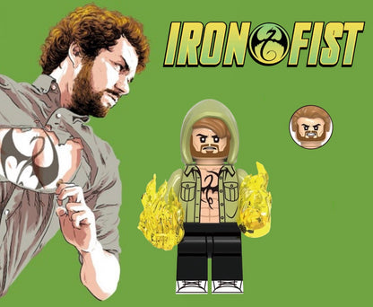 MINIFIGURE MARVEL UNIVERS: IRON FIST custom