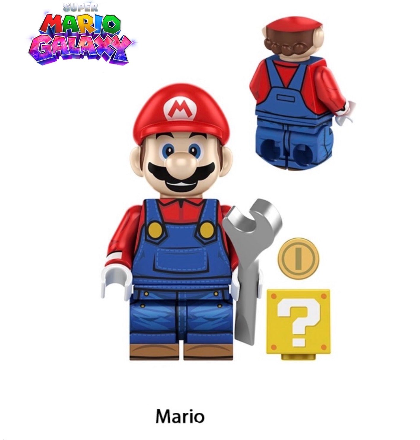 MINIFIGURE SUPER MARIO GALAXIE UNIVERS: MARIO BROS custom