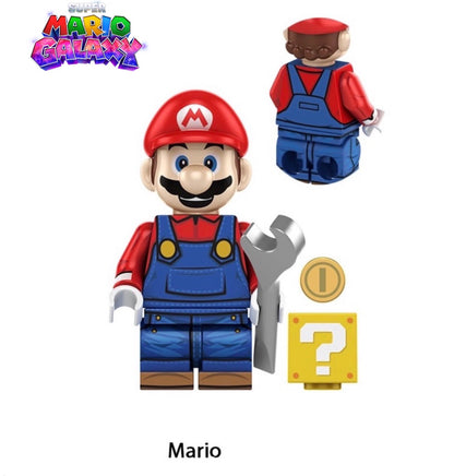 MINIFIGURE SUPER MARIO GALAXIE UNIVERS: MARIO BROS custom