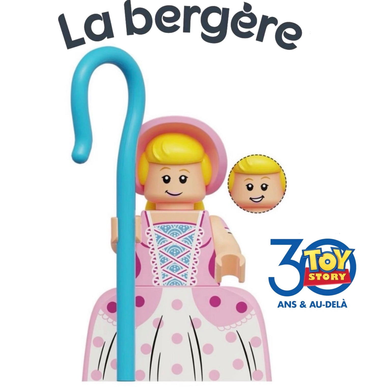 PREVENTE MINIFIGURE DISNEY TOY STORY UNIVERS: BO PEEP (la bergère) CUSTOM Disponibilité mi-septembre 2026