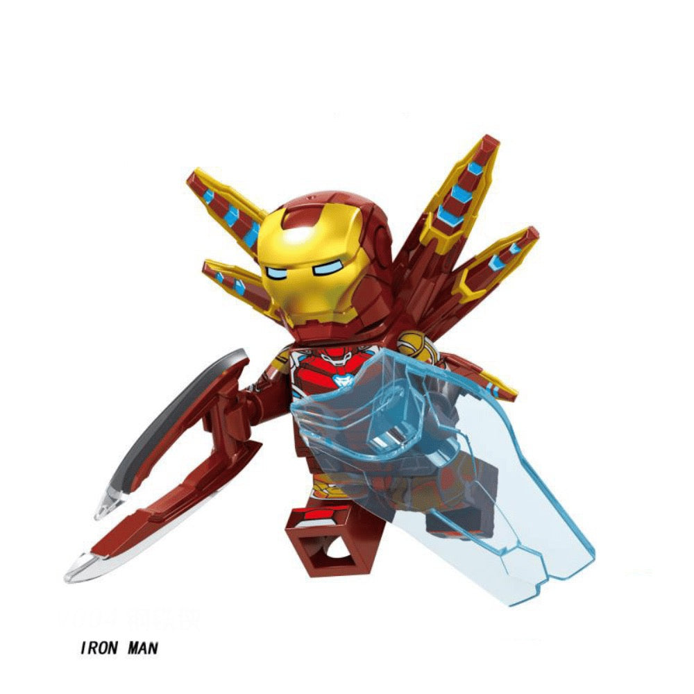 ♥️♥️♥️MINIFIGURE MARVEL UNIVERS: IRON MAN ENDGAME "RARE" ♥️♥️♥️custom