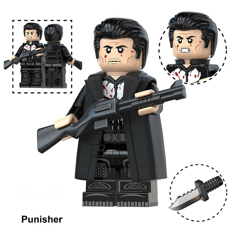 PREVENTE MINIFIGURE MARVEL UNIVERS: THE PUNISHER Custom Disponibilité fin août 2026