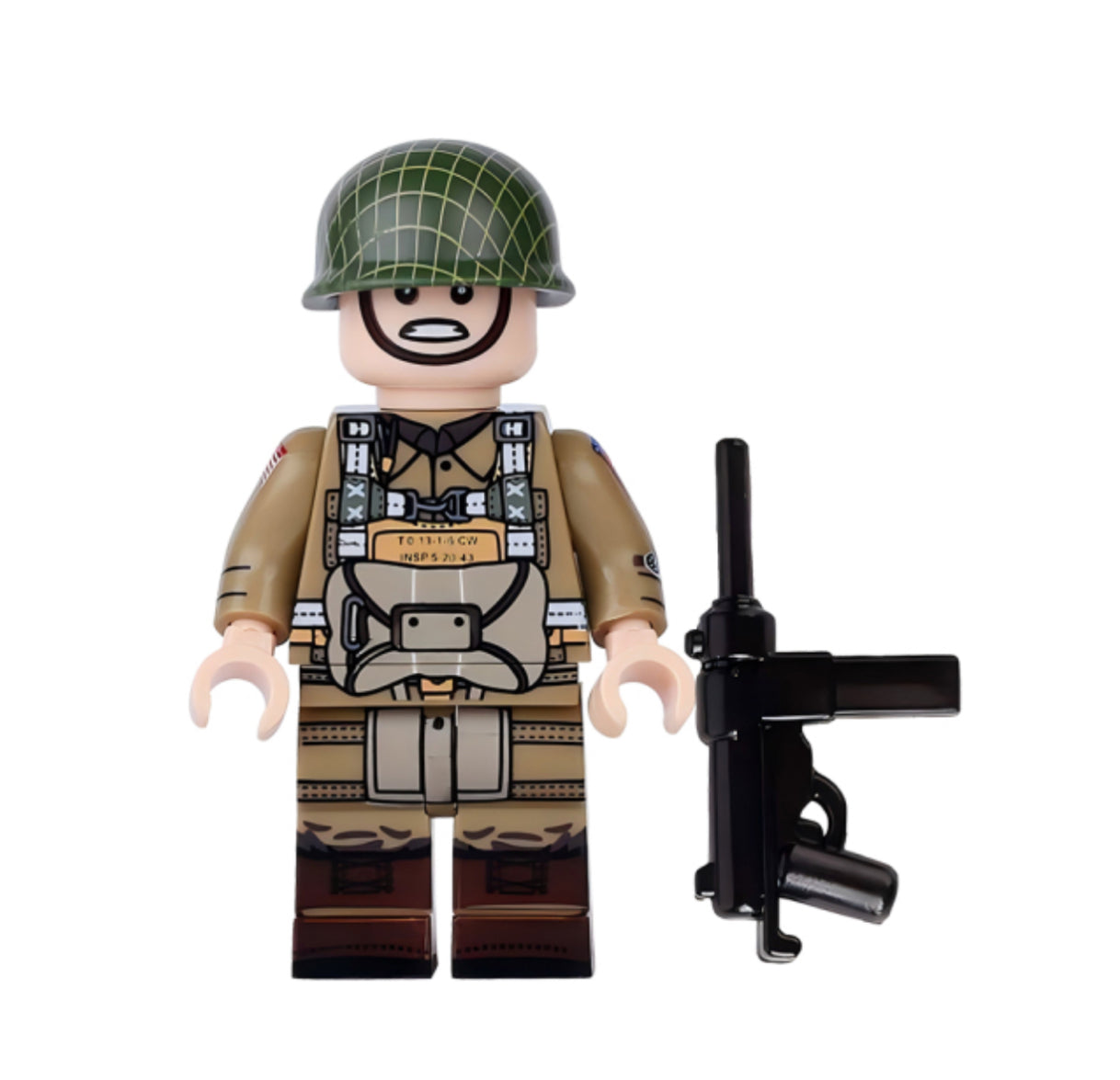 ♥️♥️MINIFIGURE MILITAIRE UNIVERS: 82nd AIRBORNE DIVISION  ♥️♥️custom