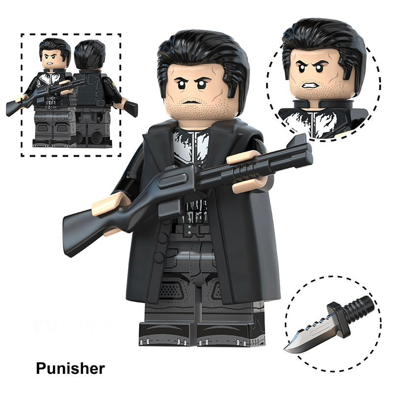 PREVENTE MINIFIGURE MARVEL UNIVERS: THE PUNISHER Custom Disponibilité fin août 2026
