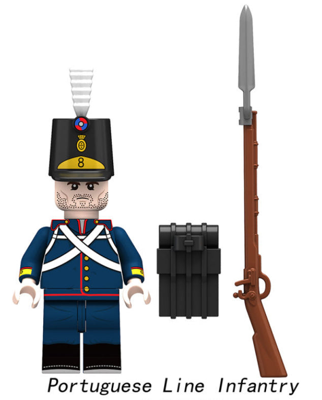 MINIFIGURE ARMY UNIVERS: PORTUGUESE LINE INFANTRY Custom