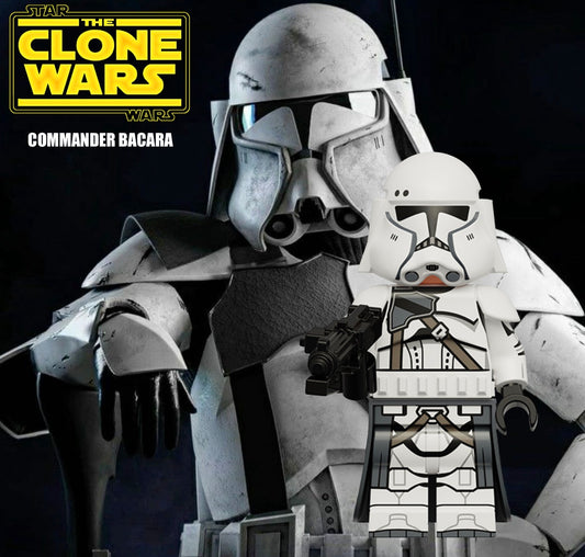 PREVENTE ♥️♥️MINIFIGURE STAR WARS UNIVERS: COMMANDER BACARA ♥️♥️Custom Disponibilité fin août 2026