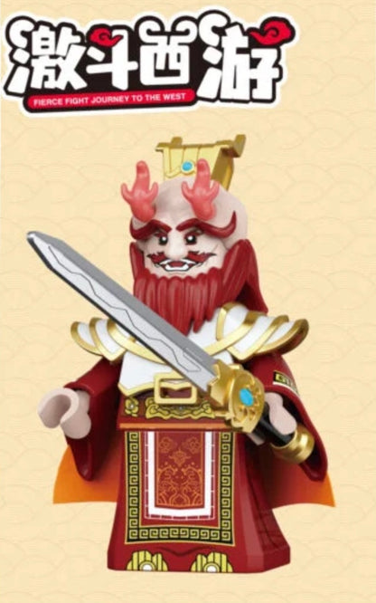 ♥️♥️♥️SUPERBE MINIFIGURE JOURNEY TO THE WEST UNIVERS: Dragon King ♥️♥️♥️Custom