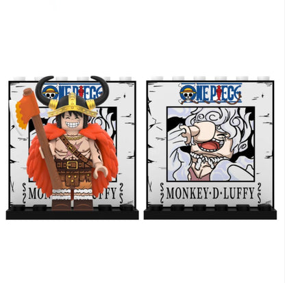 PREVENTE♥️♥️♥️MINIFIGURE ONE PEACE UNIVERS: MONKEY D.LUFFY VIKING ♥️♥️♥️custom Disponibilité octobre 2025