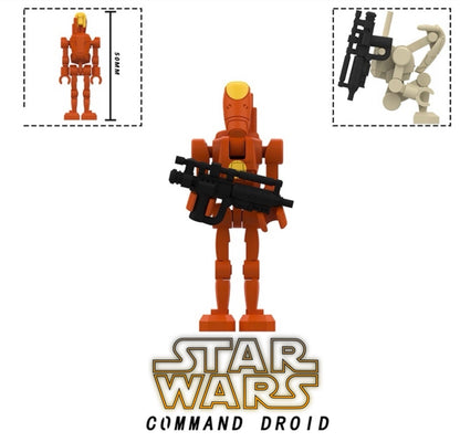 PREVENTE⭐️ TOP ZEDBRICK 2026 ⭐️MINIFIGURE STAR WARS UNIVERS: COMMAND BATTLE DROID (new model) ⭐️Custom Disponibilité mi-septembre 2026