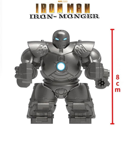 PREVENTE BIG MINIFIGURE MARVEL UNIVERS: IRON-MONGER (crimsom dynamo) Custom Disponibilité mi-septembre 2026
