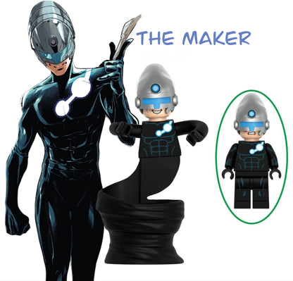PREVENTE MINIFIGURE MARVEL UNIVERS: THE MAKER custom Disponibilité fin octobre 2025