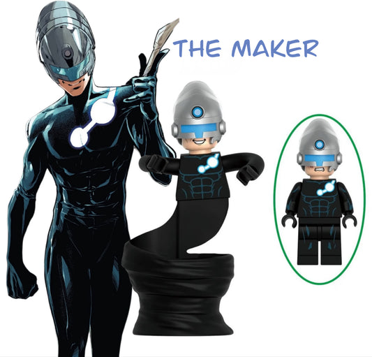 PREVENTE MINIFIGURE MARVEL UNIVERS: THE MAKER custom Disponibilité fin octobre 2025