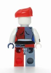 MINIFIGURE DC UNIVERS DE 2017: HARLEY QUINN (BERET) custom ⚠️TRÈS RARE ⚠️Dernière pièce