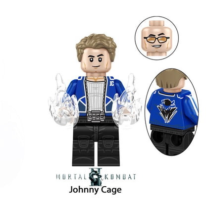 MINIFIGURE MORTAL COMBAT UNIVERS: JOHNNY CAGE  custom