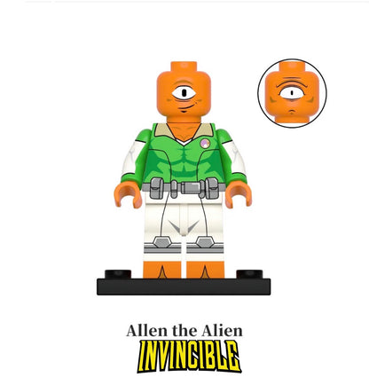 PREVENTE MINIFIGURE INVINCIBLE UNIVERS : ALLEN THE ALIEN custom Disponibilité début juin 2026